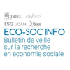 Veille ECO-SOC sur la recherche en économie sociale - Archives 2015-2020
